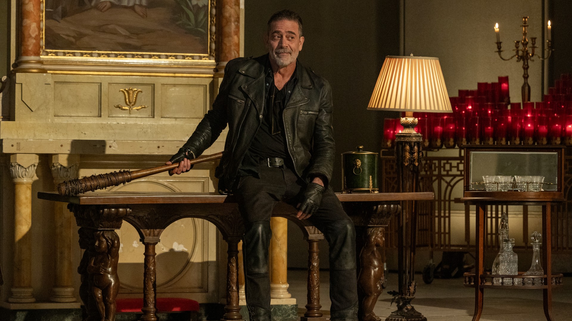 Jeffrey Dean Morgan as Negan in The Walking Dead: Dead City season 2