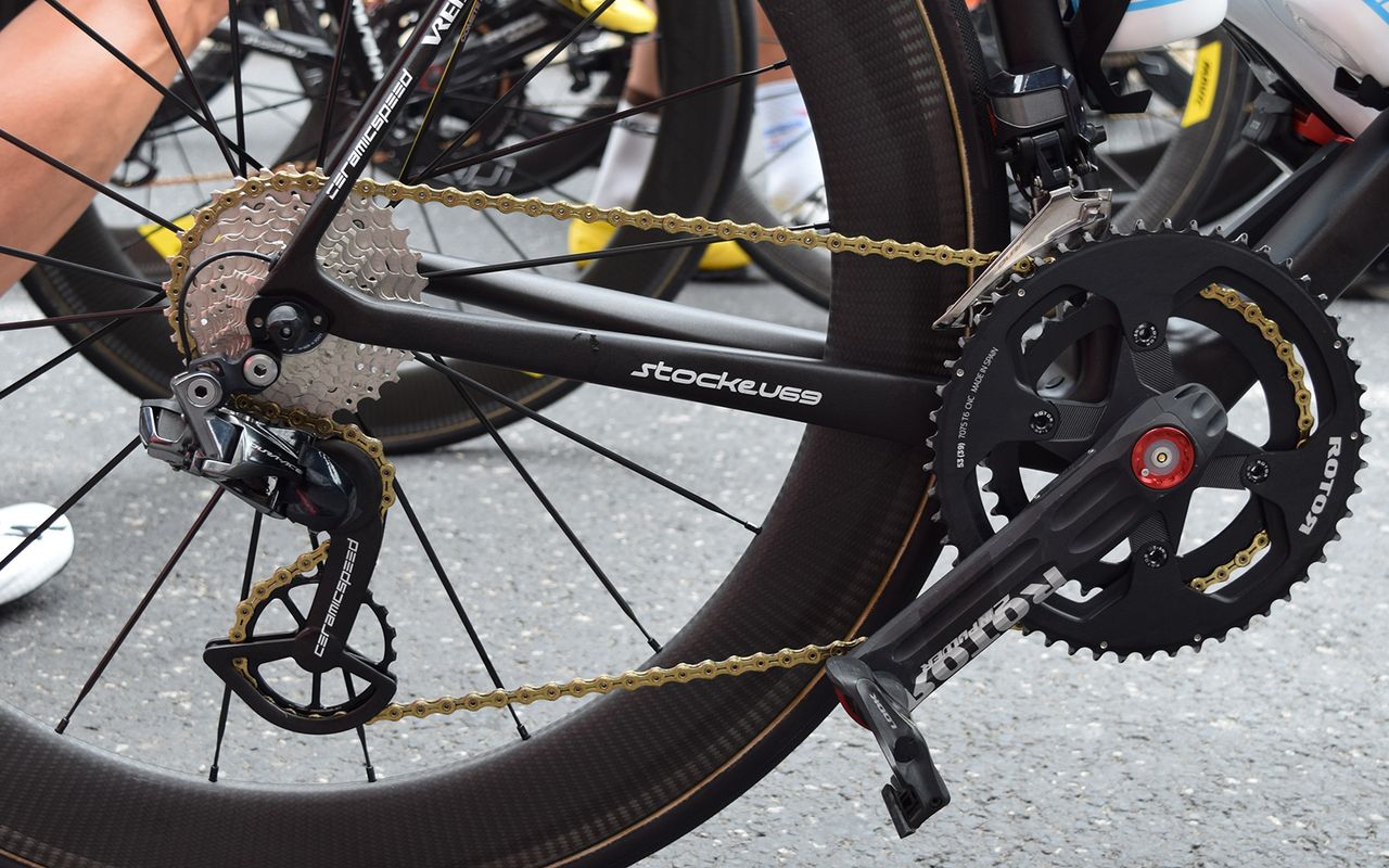 A look at Bardet's drivetrain setup