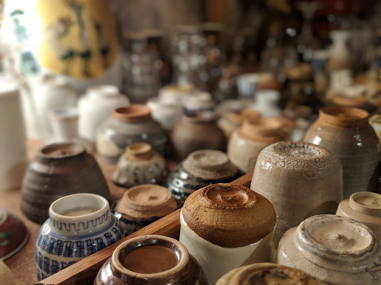 Sake tasting glasses