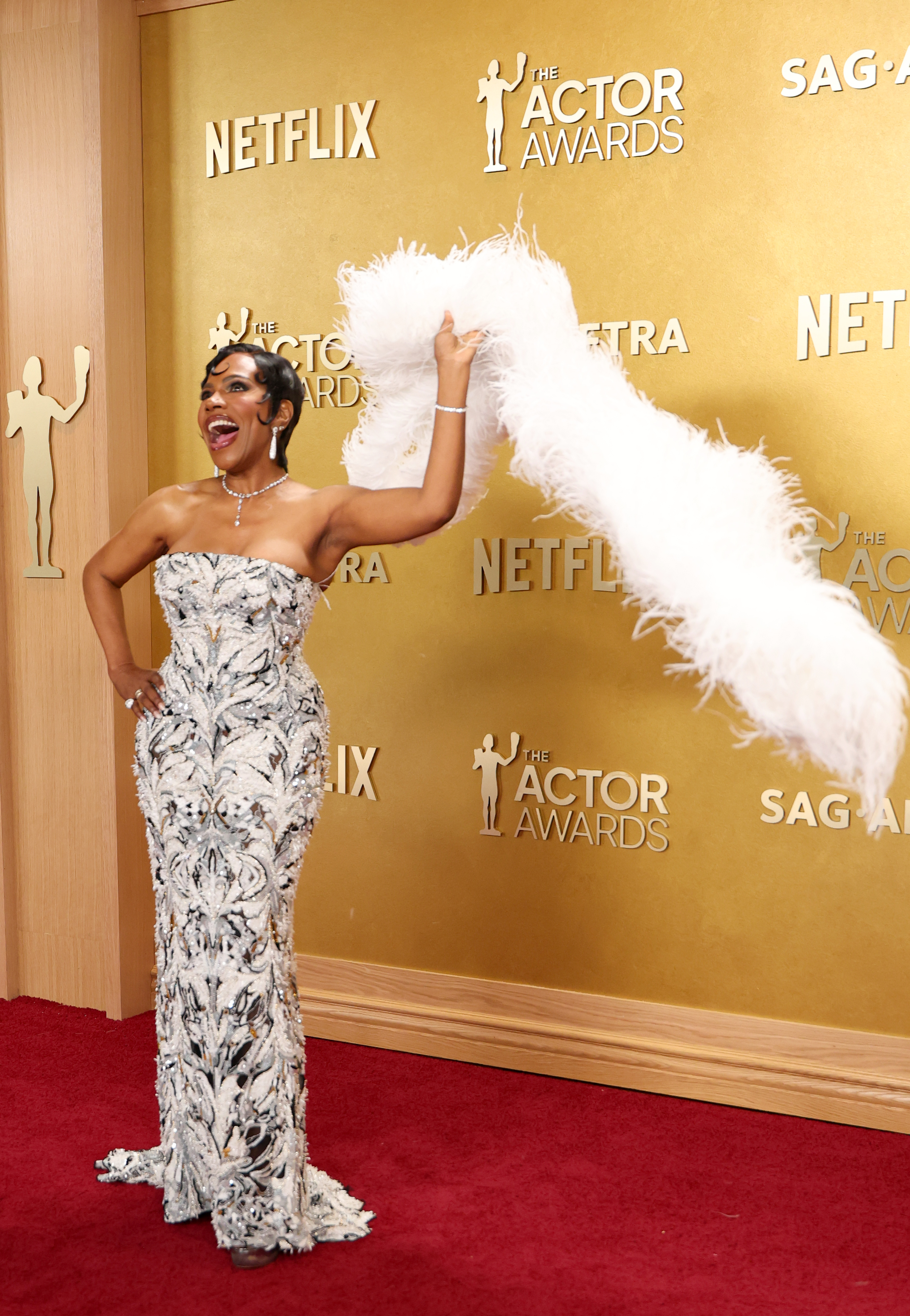 LOS ANGELES, CALIFORNIA - MARCH 01: Sheryl Lee Ralph attends the 32nd Annual Actor Awards at Shrine Auditorium and Expo Hall on March 01, 2026 in Los Angeles, California. (Photo by Kevin Mazur/Getty Images)