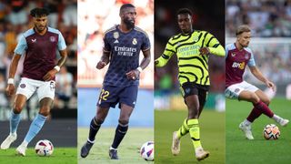Under Armour sponsored players Rudiger, Nketiah, Mings and Cash