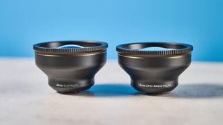 A photo of a ShiftCam LensUltra iPhone lens in black