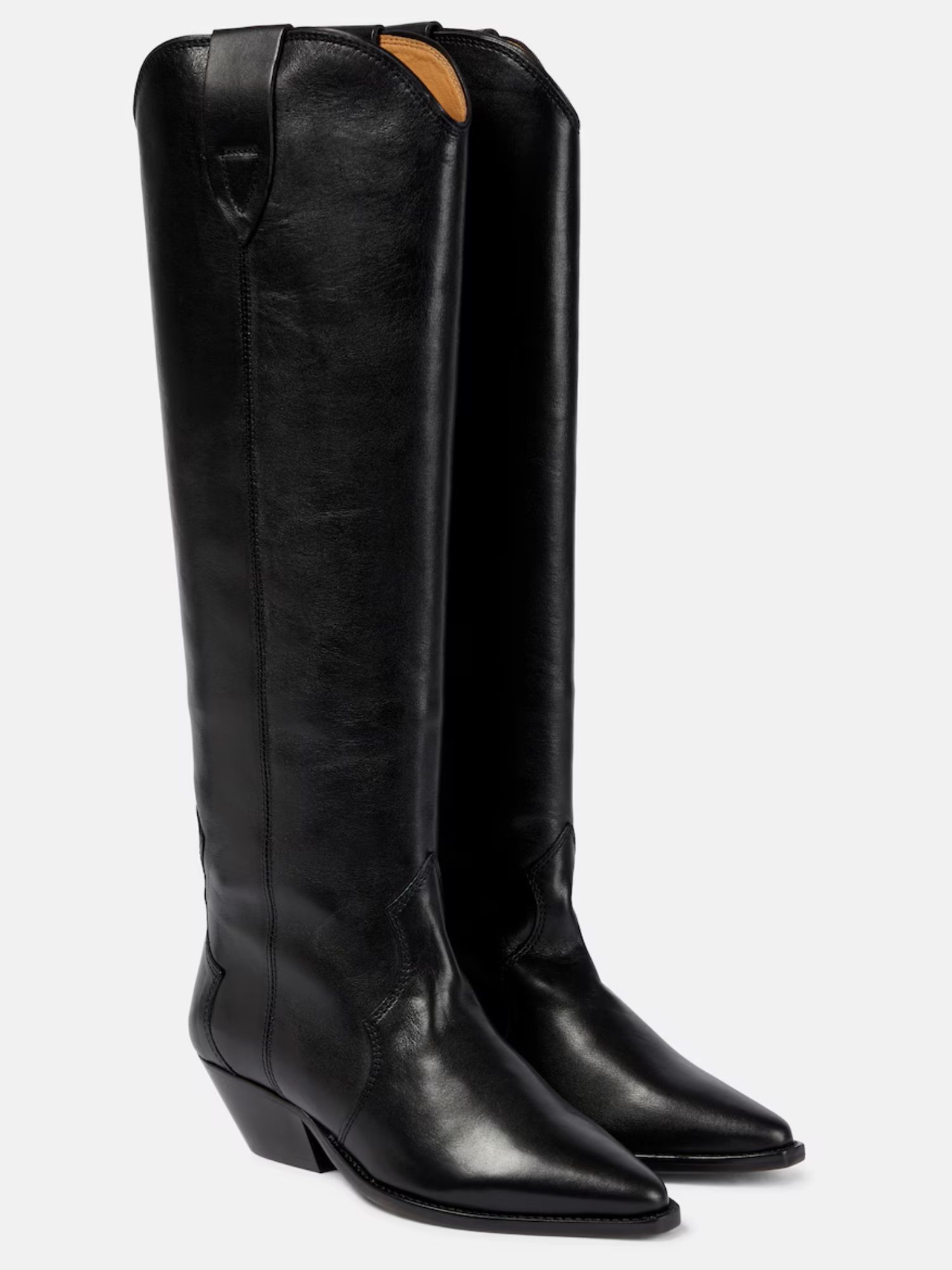 Isabel Marant Denvee leather knee-high boots