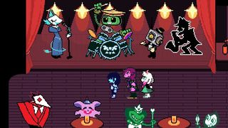 A band playing in Deltarune.