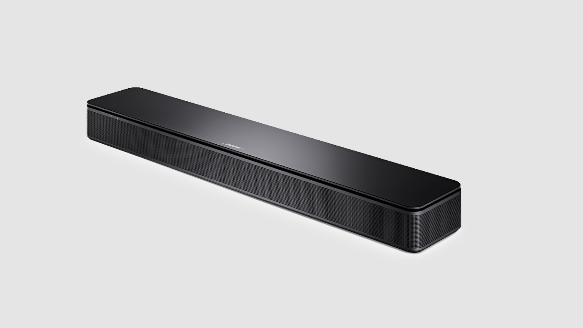 Bose TV speaker: a compact, simple soundbar with a bass button 