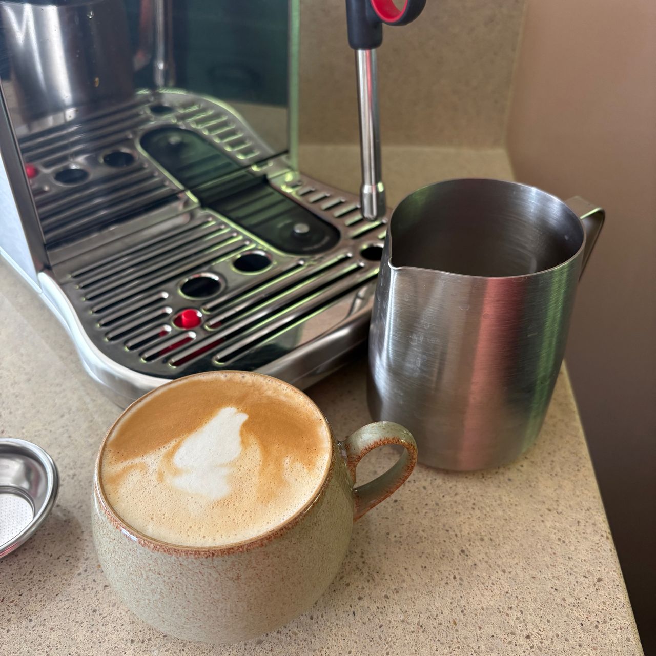 Using the Sage Bambino Plus coffee machine at home