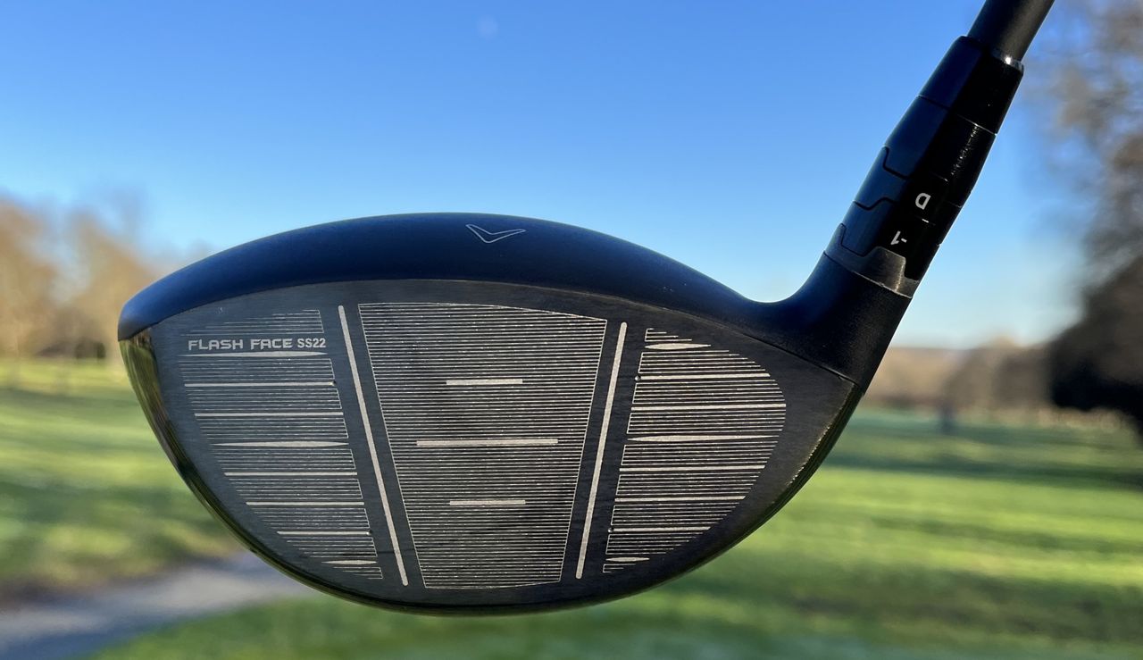 The face of the Callaway Rogue ST Max Driver