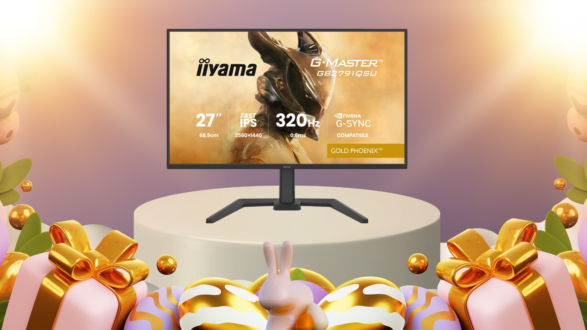 iiyama G-Master GB2791QSU Gold Phoenix
