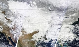 A big winter storm on Jan. 31, 2011.