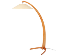 Italian Curved Beech Arc Floor Lamp from 1st Dibs&nbsp;