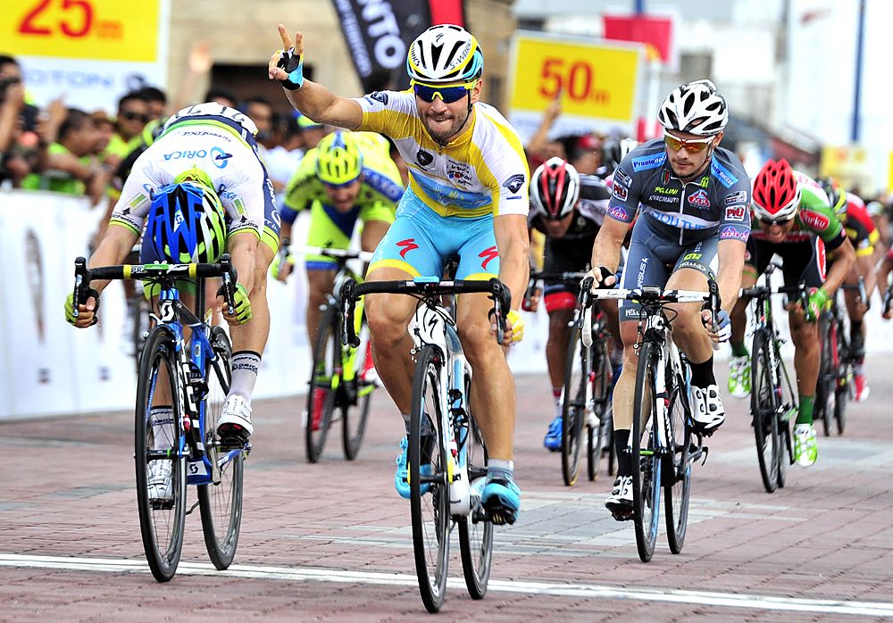 Tour de Langkawi stage 2 bunch sprint
