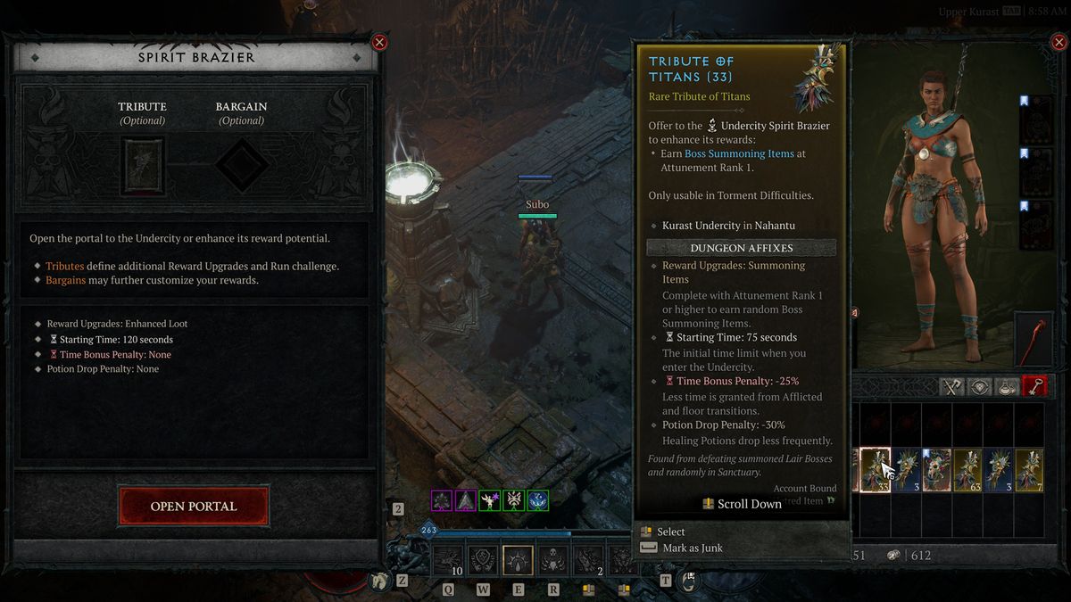 Diablo 4 Distilled Fear - Boss mat tribute