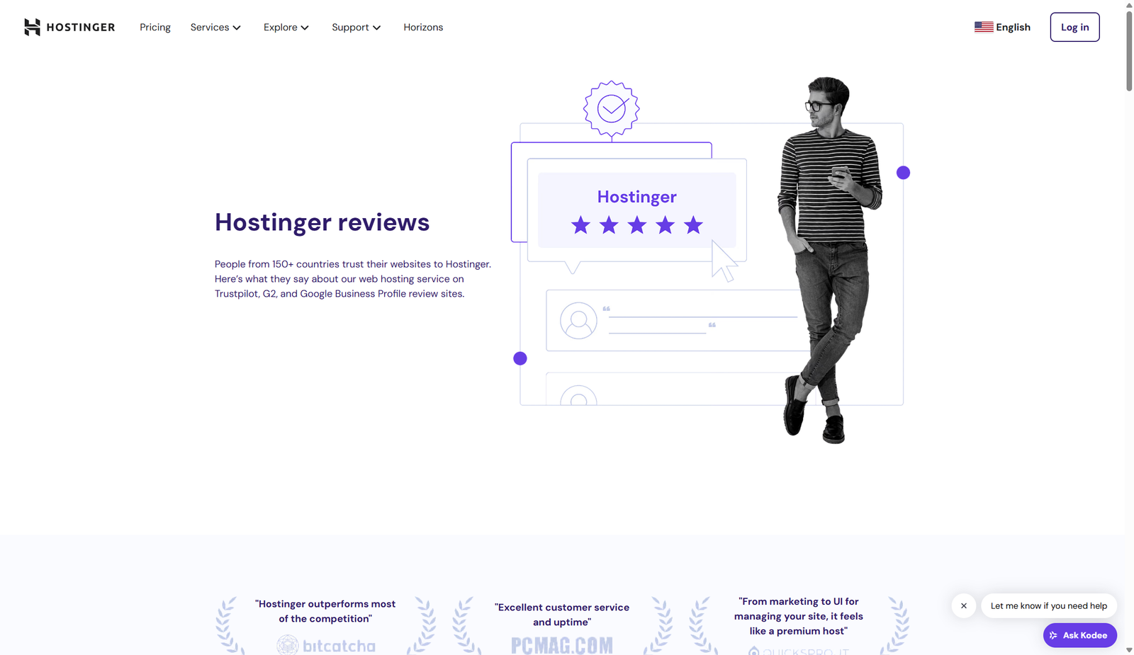 Hostinger Website Builder reviews