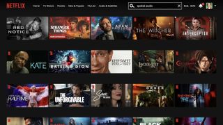Netflix-titels met ondersteuning voor ruimtelijke audio