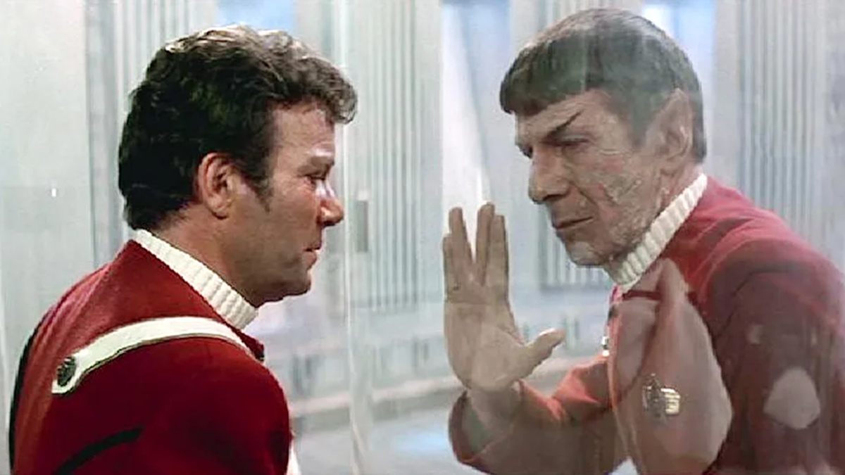 Spock&#039;s death scene from Star Trek: The Wrath of Khan
