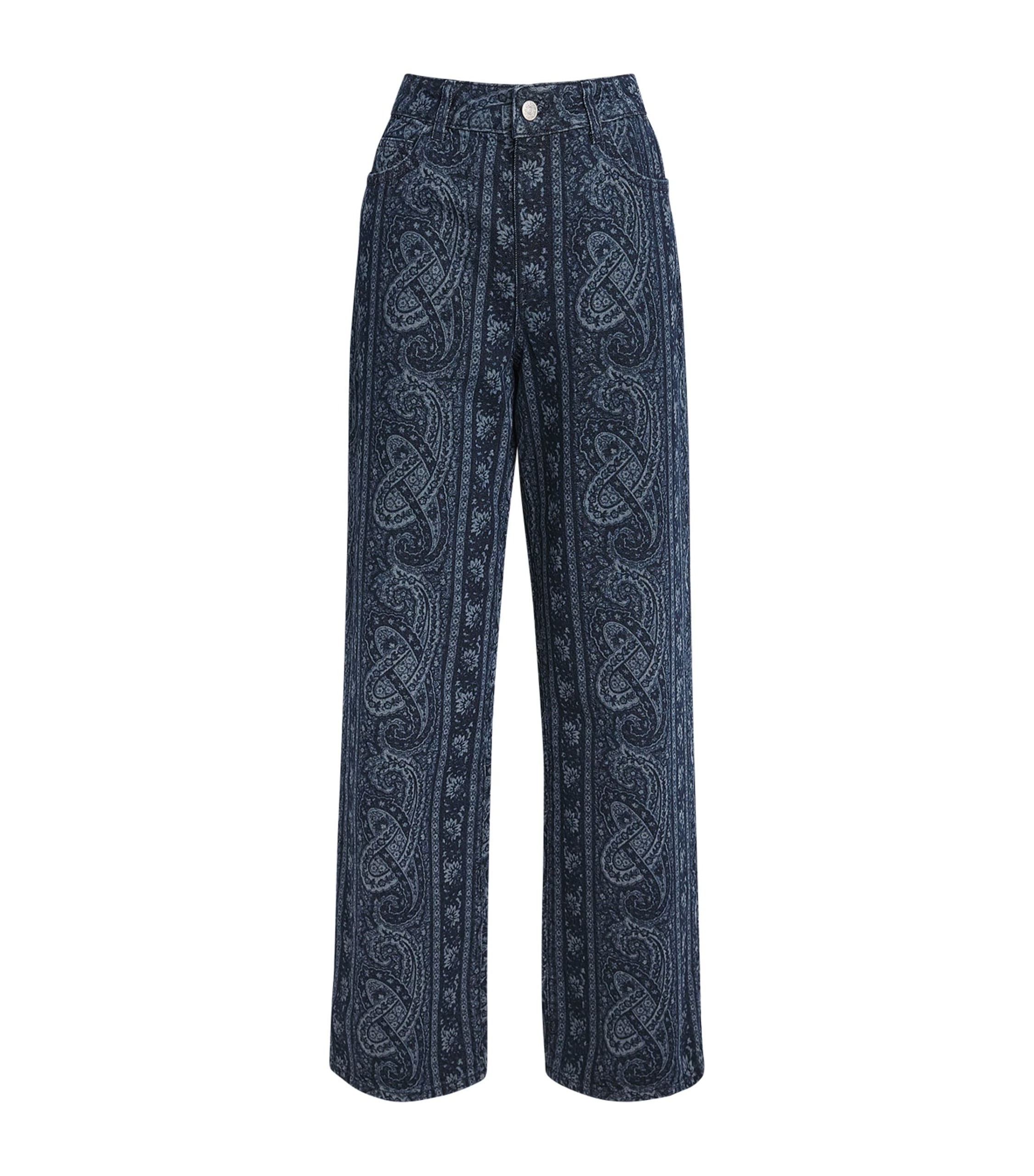 Claudie Pierlot Paisley Straight Jeans