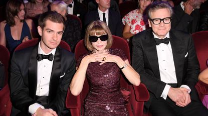 Andrew Garfield, Anna Winter and Colin Firth