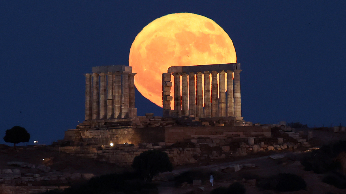 Catch an orange 'Buck Moon' rise tonight before a month of solar and lunar eclipses