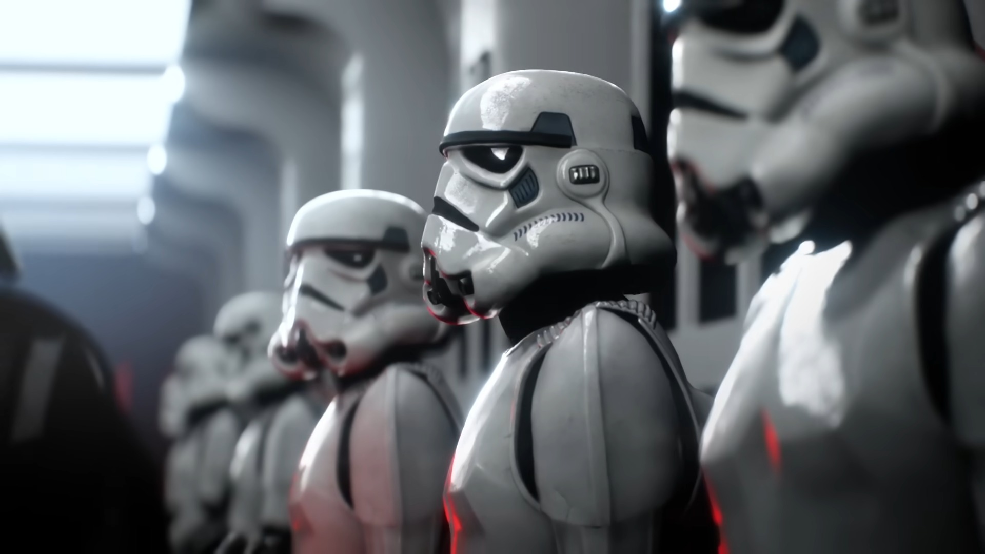 Star Wars Battlefront 2 troopers in white armor