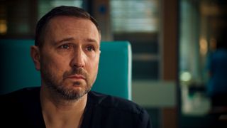 Alex Walkinshaw as Fletch in Holby City.