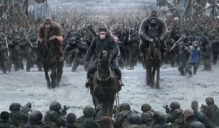 War for the Planet of the Apes Caesar army confrontation