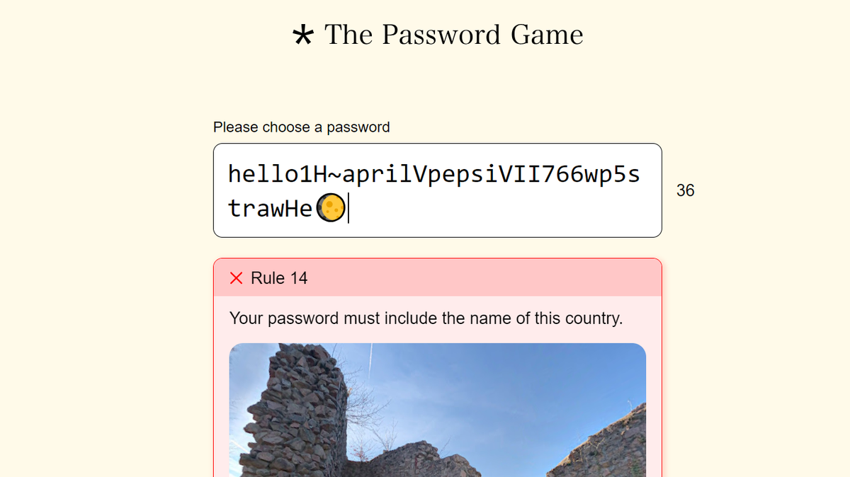 The Password Game is so hard, its creator is still trying to beat