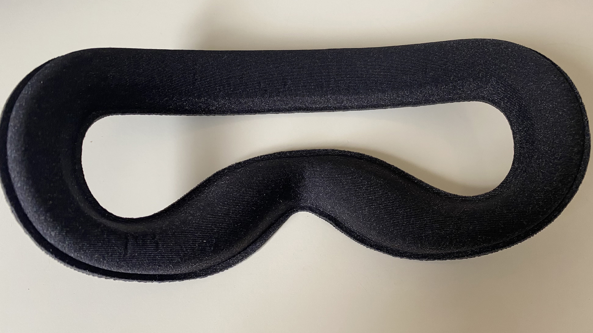 The 3D cushioned Hug mask, removed from the Aura smart sleep mask
