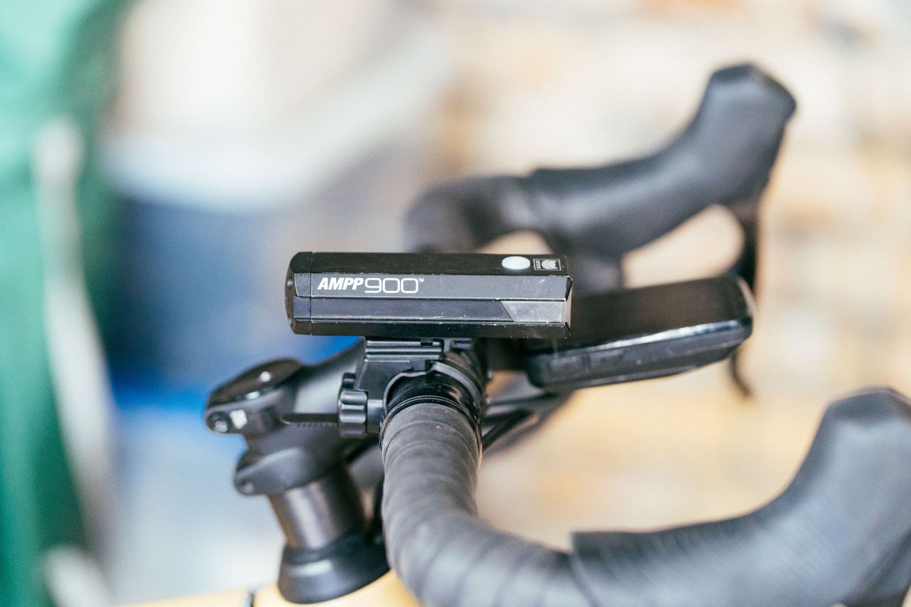 Cateye AMPP900 bike lights