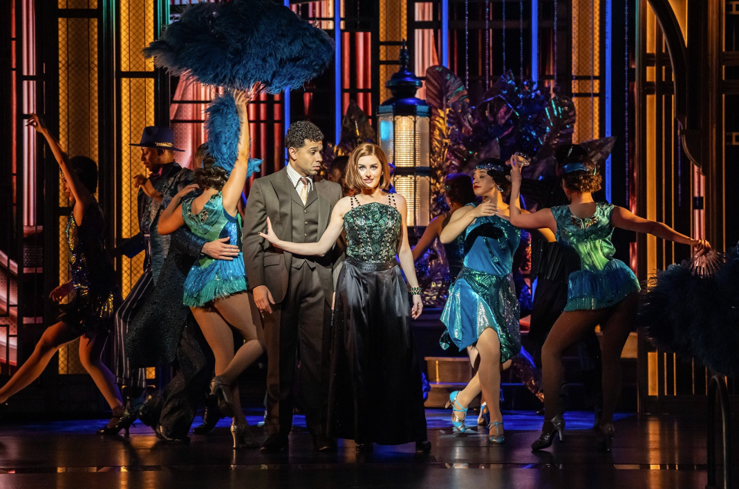 Amber Davies and Corbin Bleu in The Great Gatsby Musical