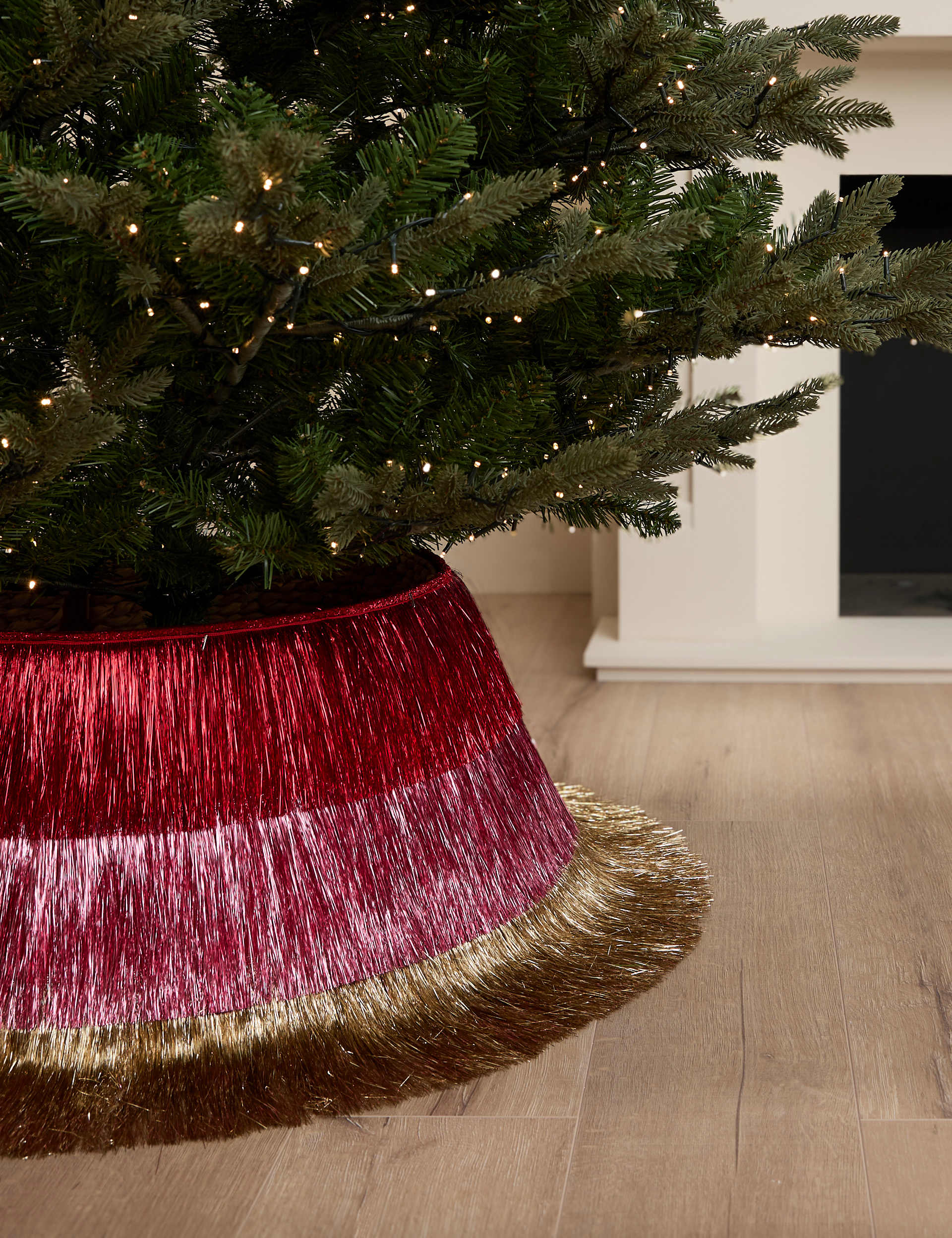 Tinsel Tree Skirt