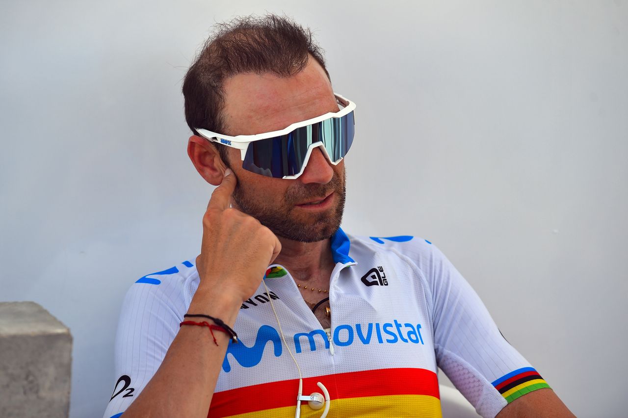 It wasn't a good day for Alejandro Valverde