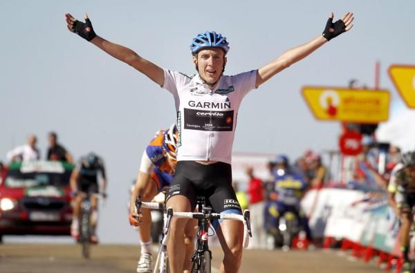 Dan Martin (Garmin-Cervelo) takes a fine victory.