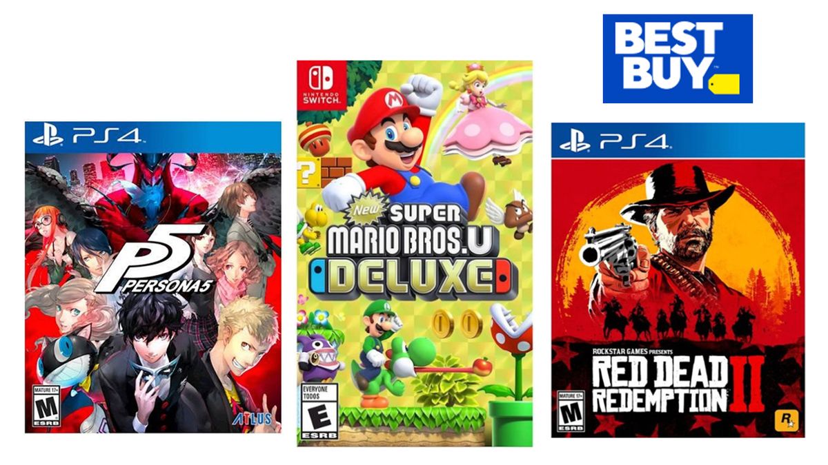 Best is having a video game sale... Red Dead 2 is $40, Detroit $20, 5 is $20 GamesRadar+