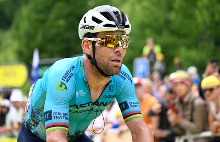 Mark Cavendish in Astana kit at the 2024 Tour de France