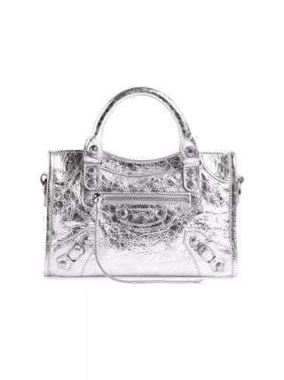 Balenciaga Le City Mini Bag in Silver