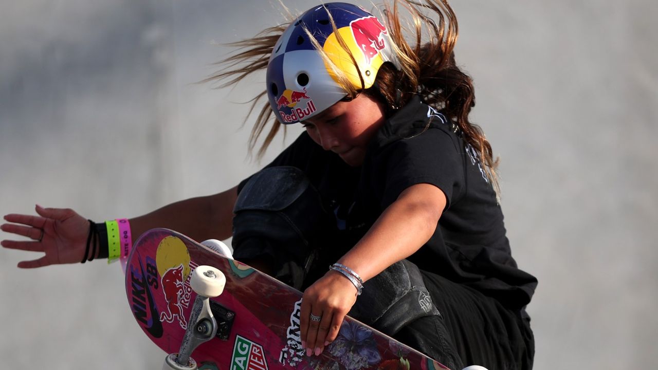 Sky Brown skateboarder