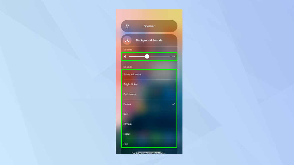 How to use iPhone background sounds in iOS 18 | Tom's Guide