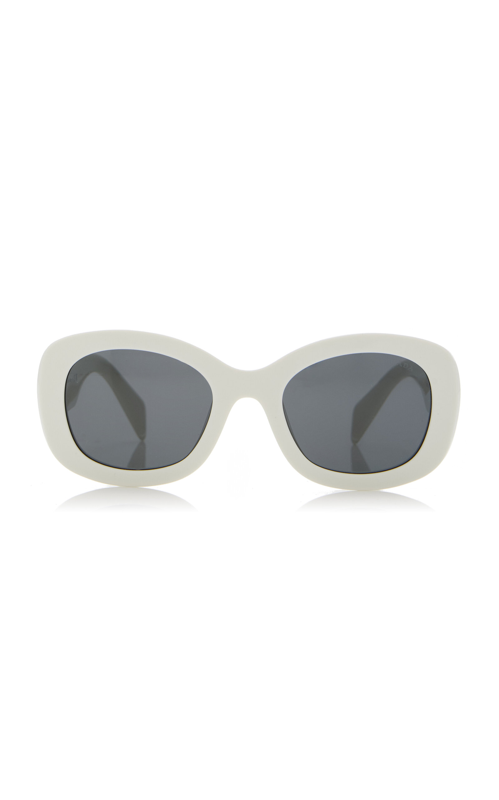 Round-Frame Acetate Sunglasses