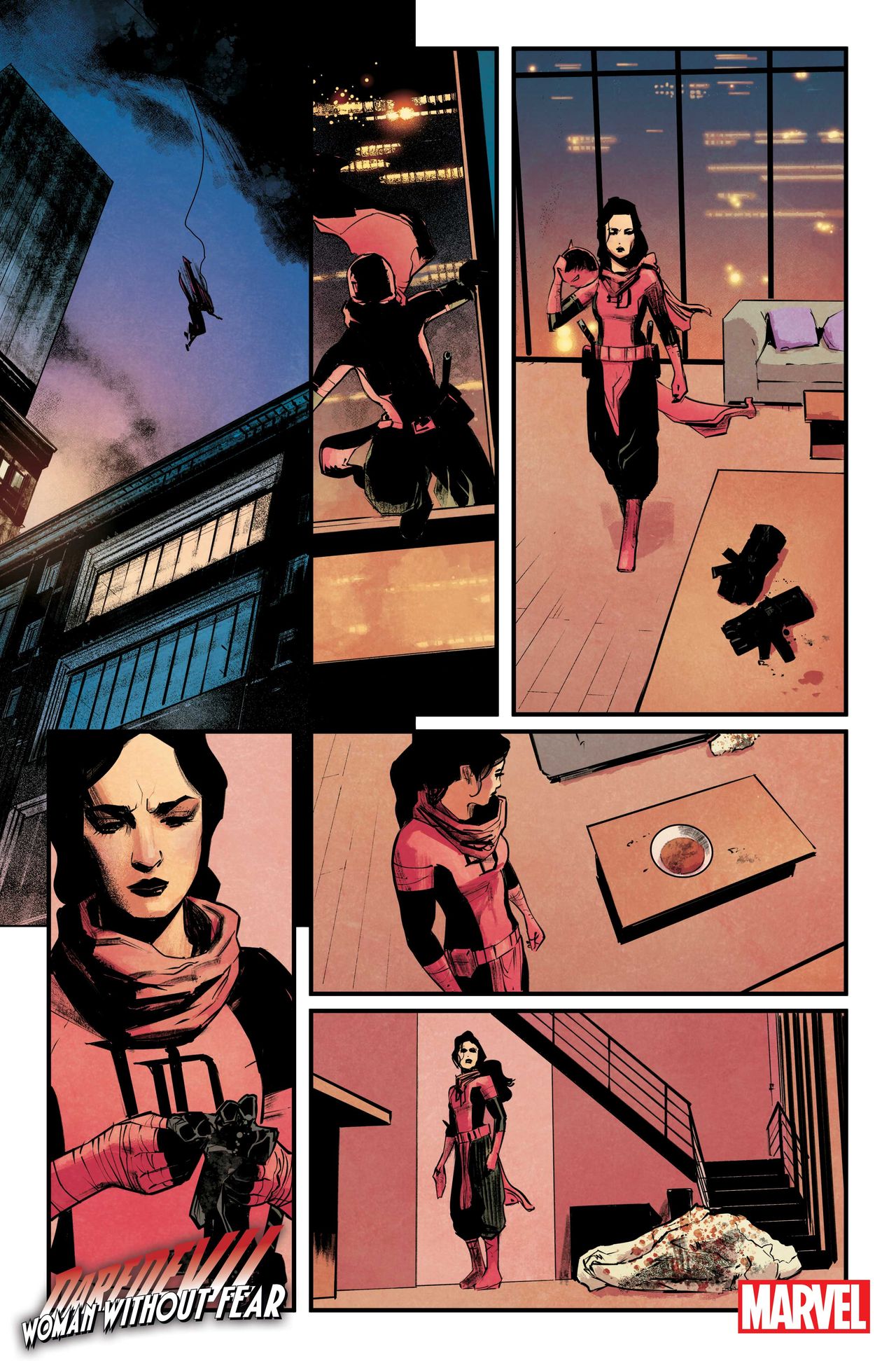 Art from Daredevil: Woman Without Fear #1