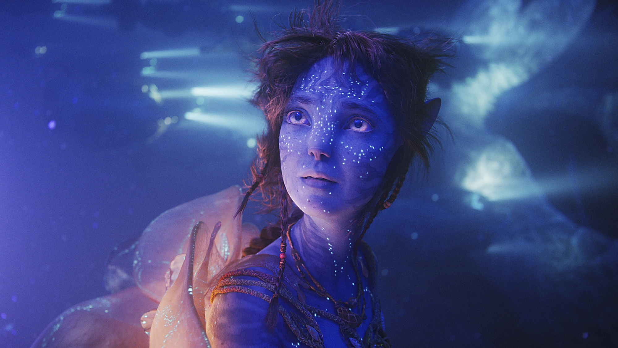 Kiri underwater in Avatar: Fire and Ash