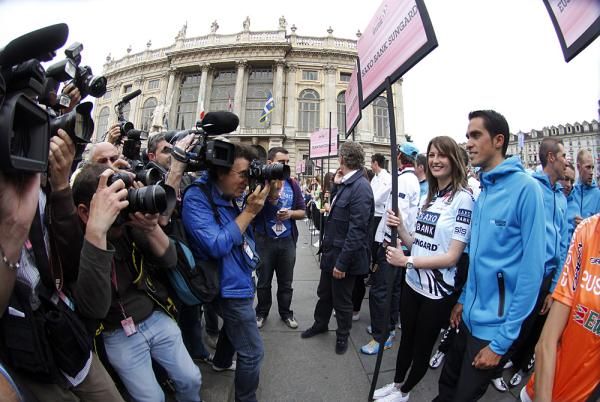 Alberto Contador was popular with the press