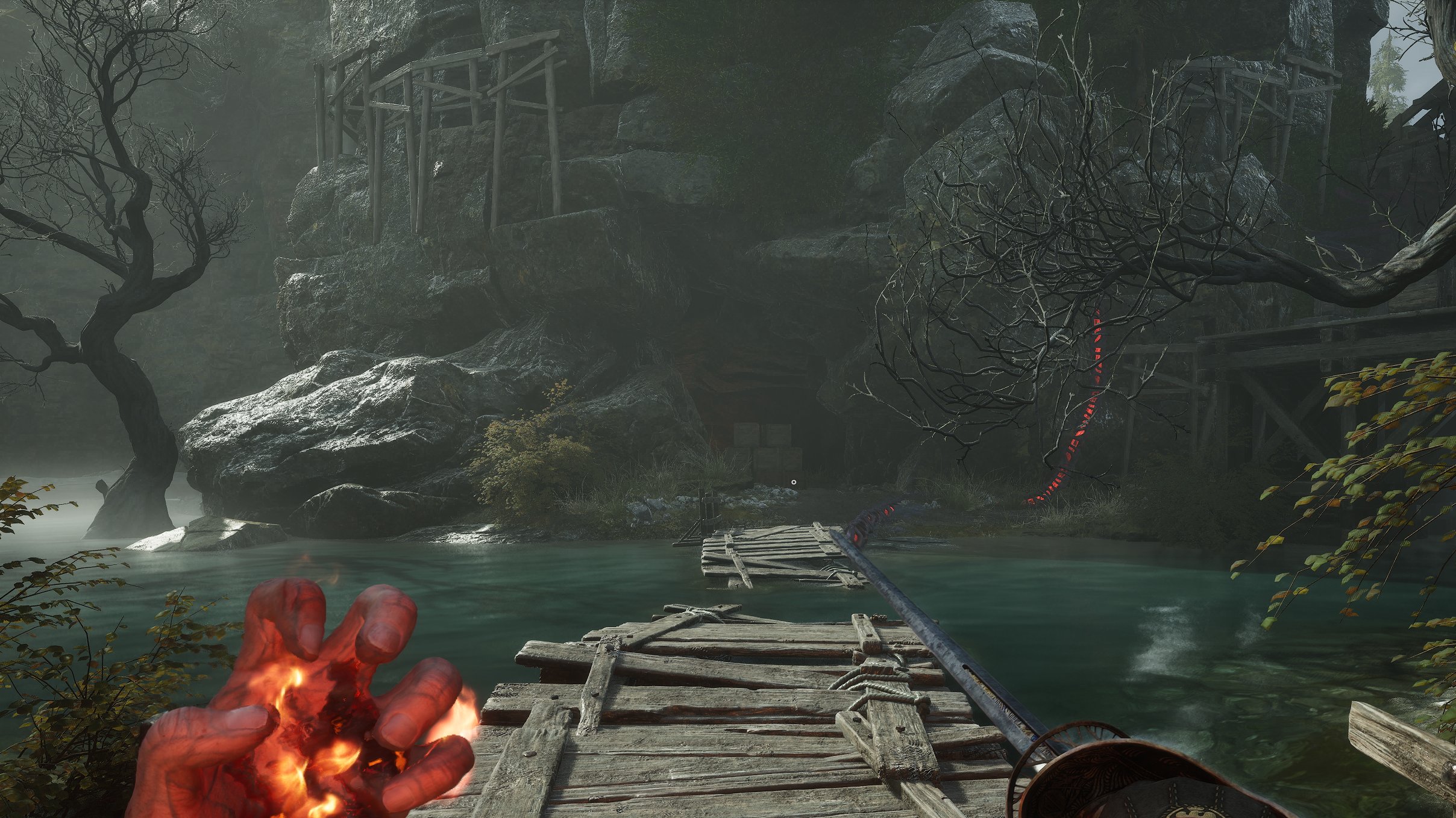 The Lost Boy quest submerged bridge