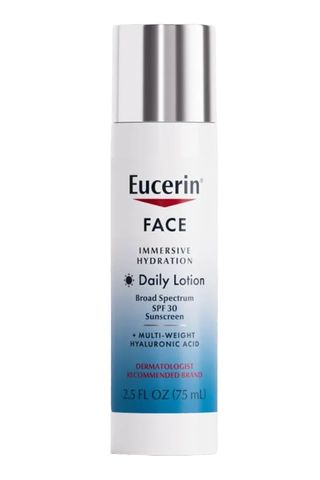 Eucerin Face Immersive Hydration Daily Face Lotion Broad Spectrum Spf 30 Sunscreen, Daily Moisturizer With Hyaluronic Acid Smooths Fine Lines and Wrinkles, 2.5 Fl Oz Bottle