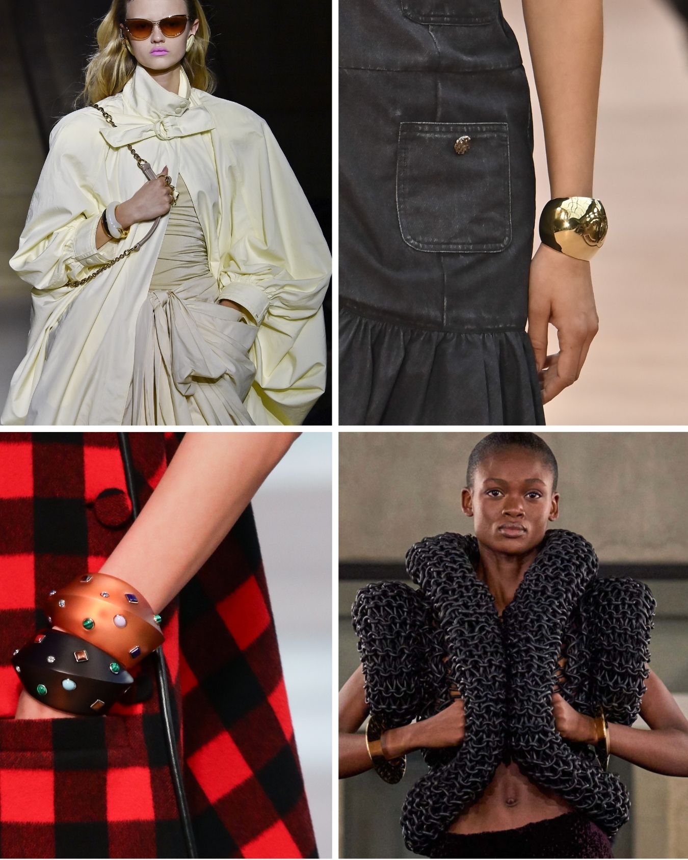 MAXIMALIST ACCESSORY TRENDS 2026; CUFFS AND BANGLES