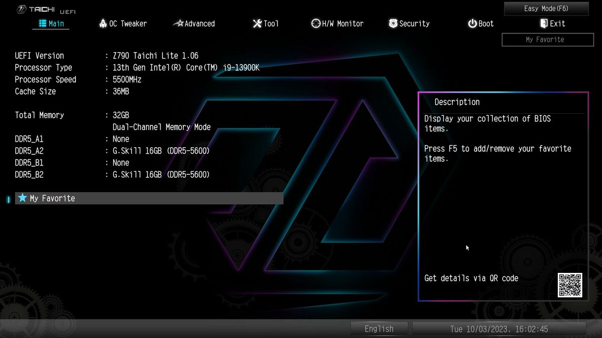 ASRock Z790 Taichi Lite