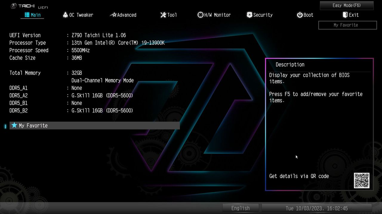 ASRock Z790 Taichi Lite