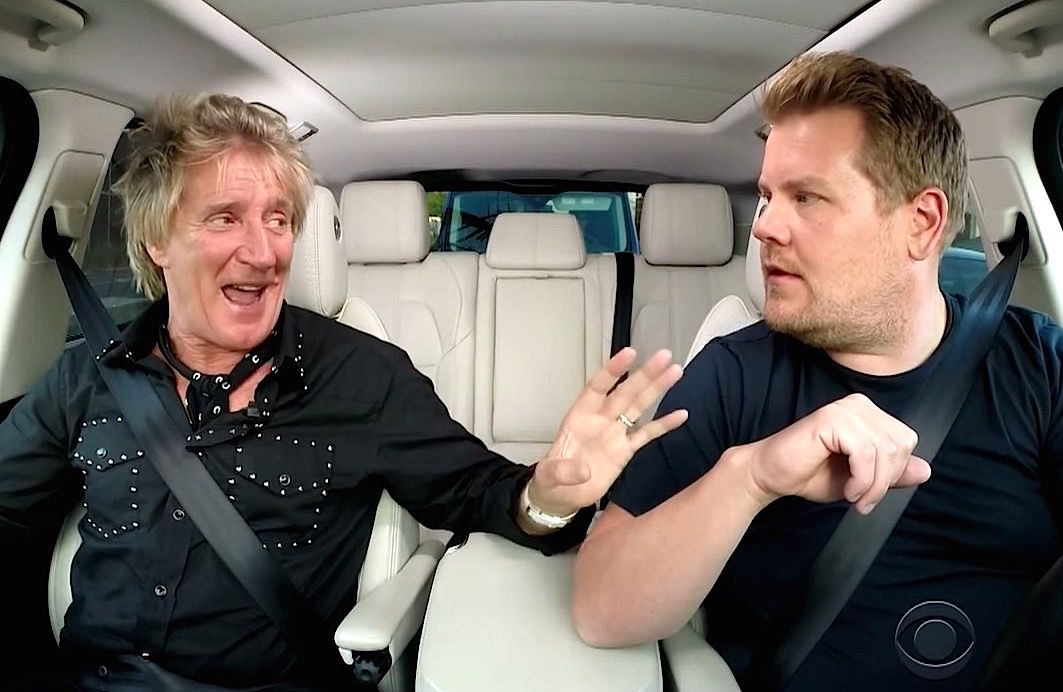 Rod Stewart tells James Corden about his old life of &amp;quot;drinking and shagging&amp;quot;