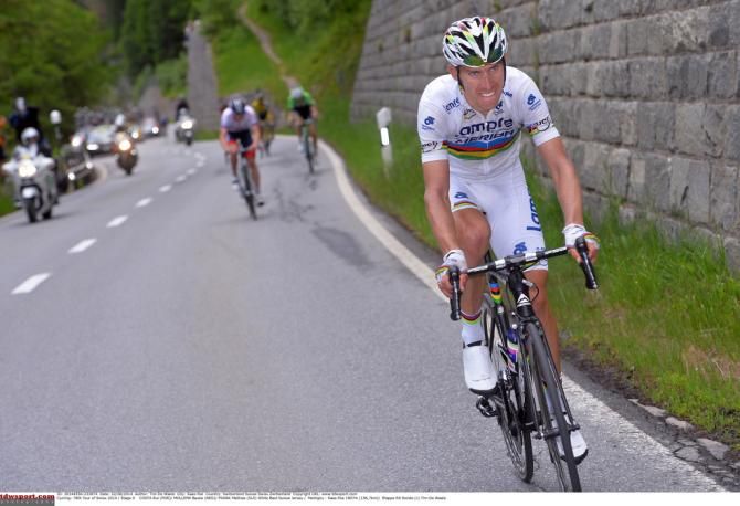 Rui Costa (Lampre-Merida) attacks
