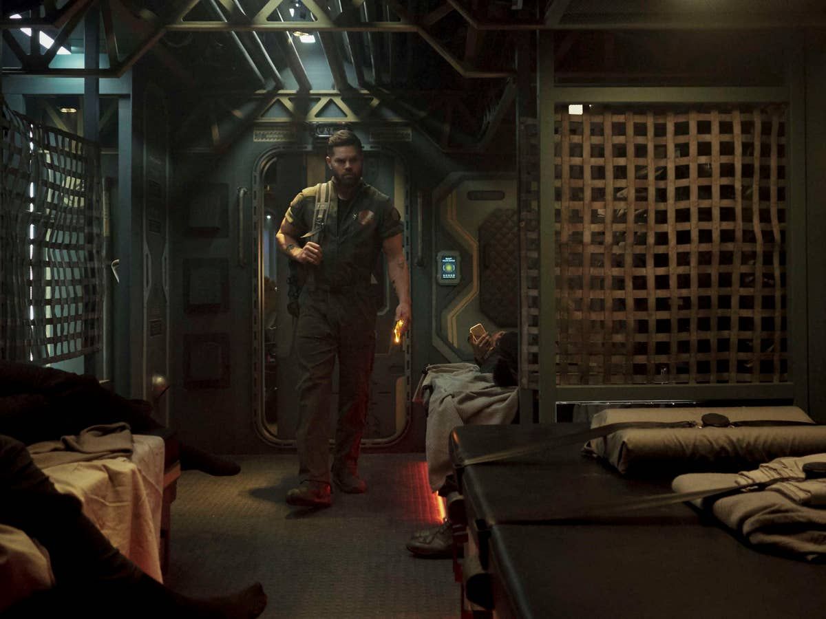 A scene from "The Expanse" season 5 on Amazon Prime.