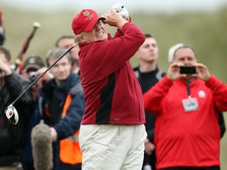 Trump posts video of golf swing